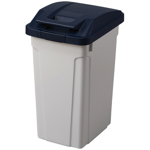 ﾊﾝﾄﾞﾙ付 分別ﾍﾟｰﾙ 35L ﾌﾞﾙｰ 1台画像