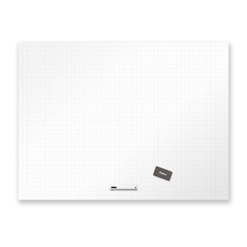 抗菌ホワイトマグネットシート 暗線入り 3L AWM09 アスカ画像