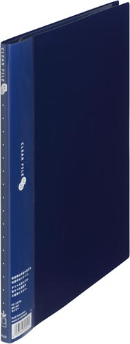 クリアーＦスーパーエコノミーＡ４縦　１０Ｐ紺１０冊画像