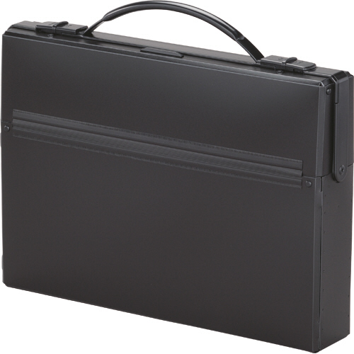 ﾀﾞﾚｽﾊﾞｯｸﾞ A4 収納幅55mm 黒 1ｾｯﾄ(5個)画像