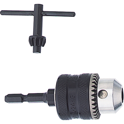 ｷｰ付ﾄﾞﾘﾙﾁｬｯｸ φ1.2-6.5mm 1個