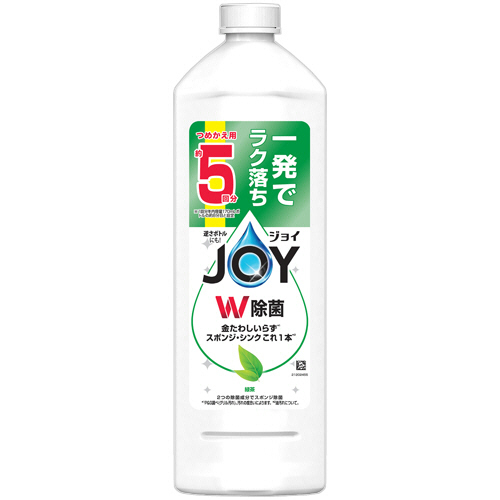 ｼﾞｮｲ W除菌 ｺﾝﾊﾟｸﾄ 緑茶の香り つめかえ用 特大 670mL 1本