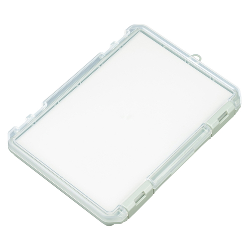 収納ケース　クッション付コレクションケース浅型230A　グリーン画像