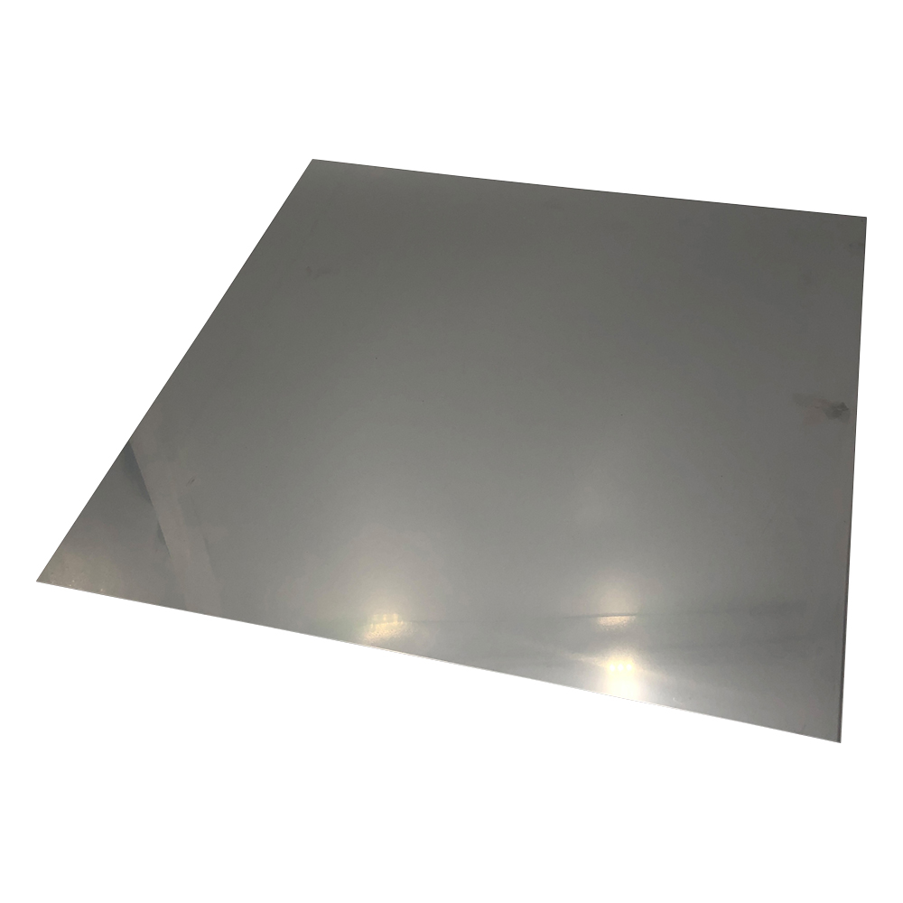 ステンレス板　シャーリング切断　500×500×t1mm画像