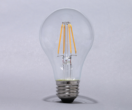 LEDフィラメント電球 E26 60形相当 電球色 調光