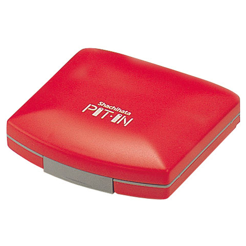 印章ｹｰｽﾋﾟｯﾄ･ｲﾝ ｴｺｽ ｺﾝﾊﾟｸﾄﾀｲﾌﾟ ﾚｯﾄﾞ 1個画像