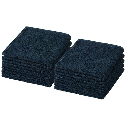 おしぼりﾀｵﾙ ﾈｲﾋﾞｰ 1ﾊﾟｯｸ(10枚)画像