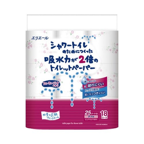 シャワートイレ　フラワー　ダブル２５ｍ　１８Ｒ画像