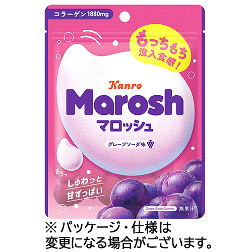 ﾏﾛｯｼｭ ｸﾞﾚｰﾌﾟｿｰﾀﾞ味 50g/ﾊﾟｯｸ 1ｾｯﾄ(6ﾊﾟｯｸ)