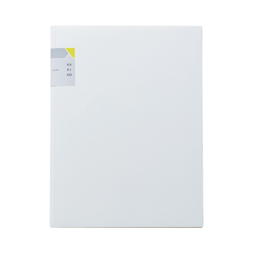 カキコホルダー２ポケット　白×５画像