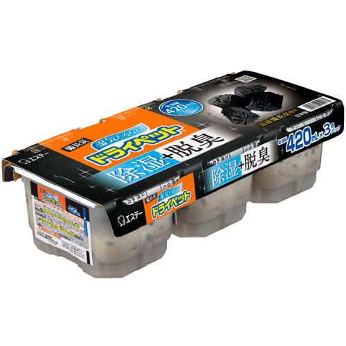 備長炭ﾄﾞﾗｲﾍﾟｯﾄ 420mL 1ﾊﾟｯｸ(3個)画像