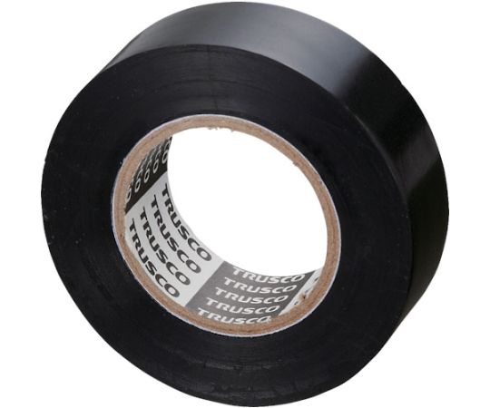 脱鉛タイプビニールテープ　19mmX10m　10巻入り　黒画像