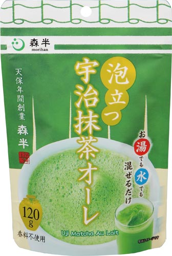 森半泡立つ抹茶オーレ１２０ｇ×３画像