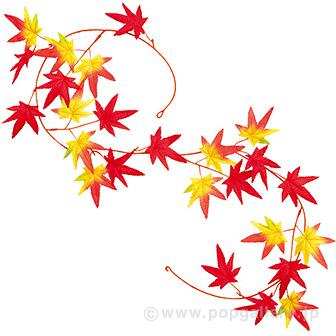 もみじガーランド画像