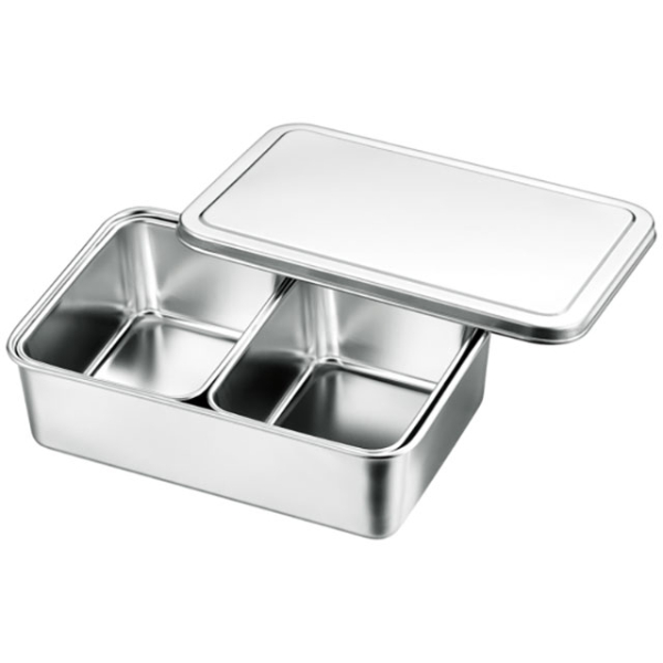 調味料入れ AG18-8 普及型調味料入バット2ヶ入 赤川器物製作所画像