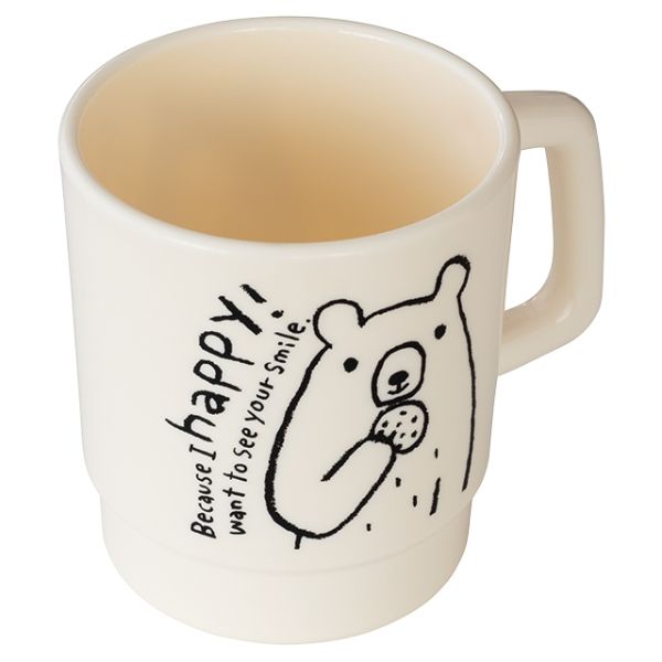 コップ グラットンベアスタッキングマグカップ-1(6個) ヘッズ画像