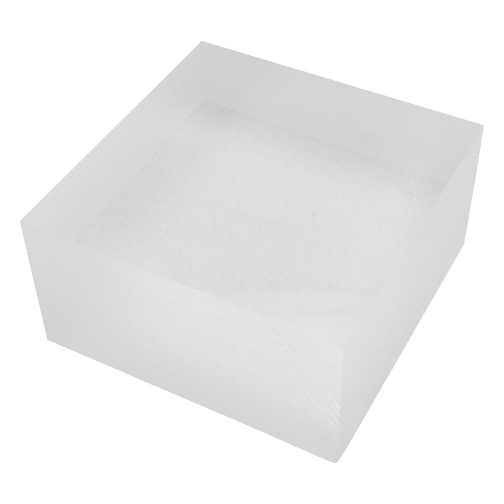 アクリル板 （透明厚板） 100×100mm 板厚50mm画像