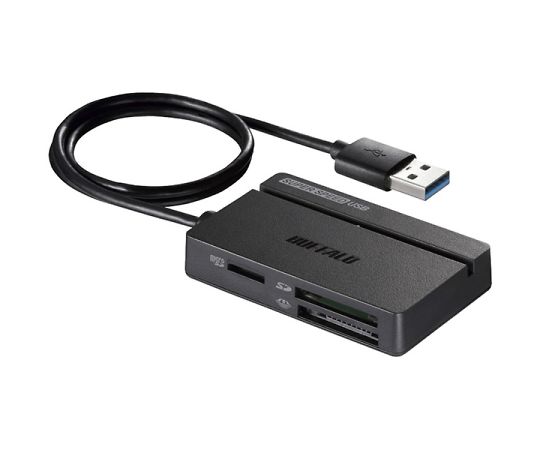 USB3.0　マルチカードリーダー　スタンダード　ブラック画像