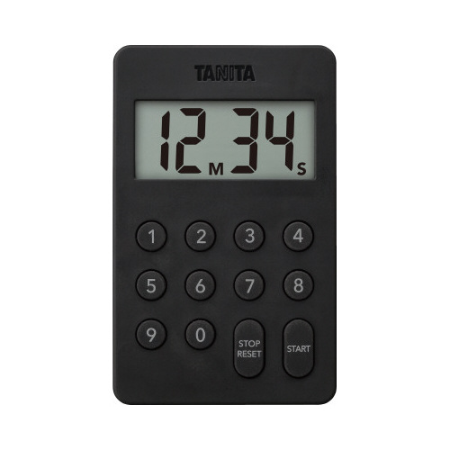 デジタルタイマー　ブラック