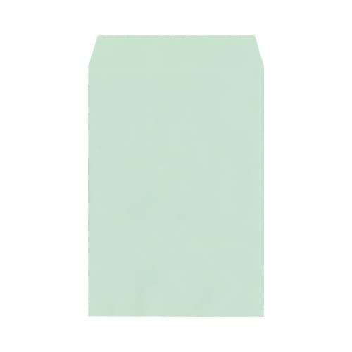 ソフトカラー封筒　角６　グリーン　１００枚画像