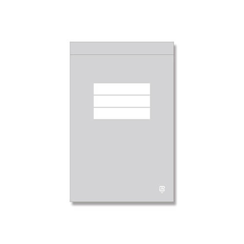 A6サイズ対応！内容物を記入できるチャック付きポリ袋