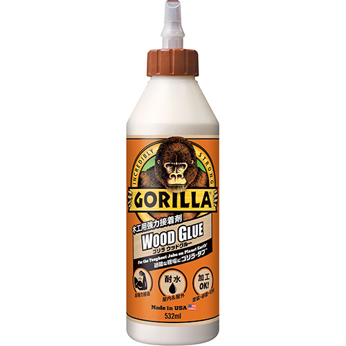 木工用強力接着剤 ｺﾞﾘﾗ ｳｯﾄﾞｸﾞﾙｰ 532mL 1本画像