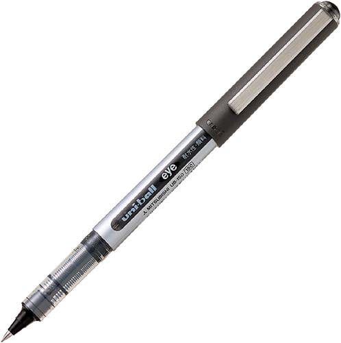 水性ボールペン　ユニボール・アイ　黒