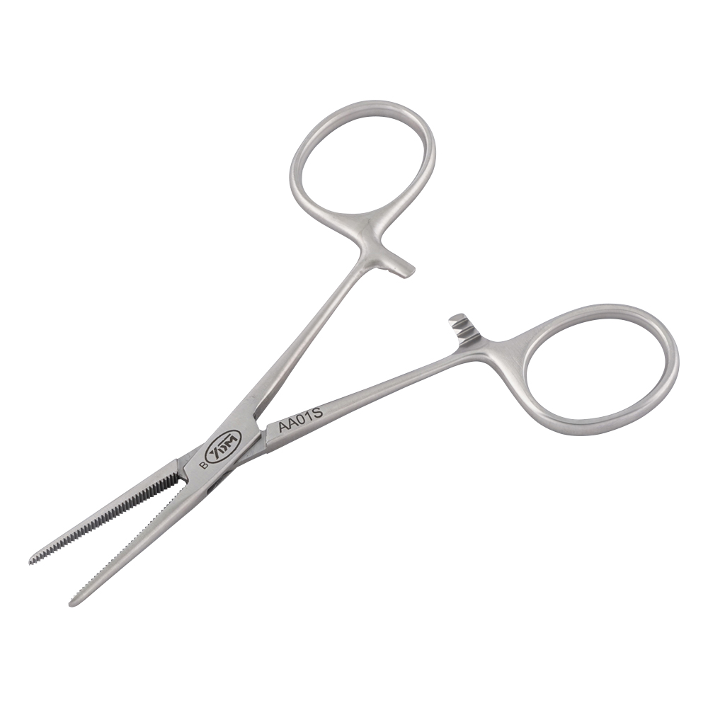 止血鉗子(ペアン) 直 無鈎 120mm画像