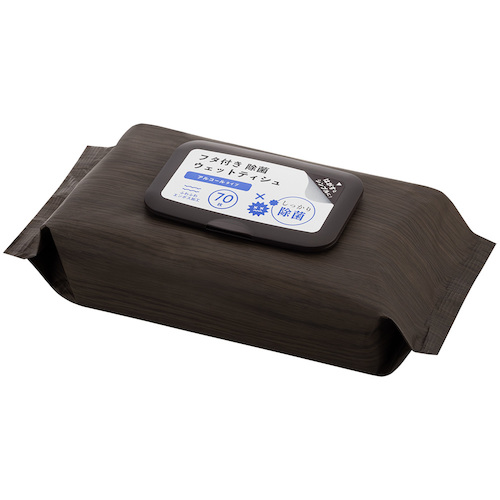 ＴＥＮＭＡ　フタ付き　除菌ウェットティッシュ７０枚　アルコール　オーク画像