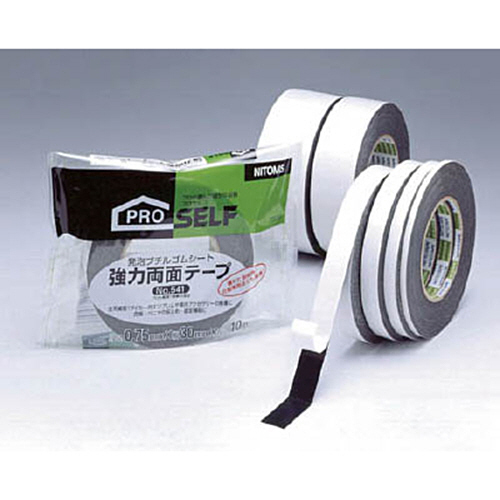 強力 両面ﾃｰﾌﾟ No.541 30mm×10m 1巻画像