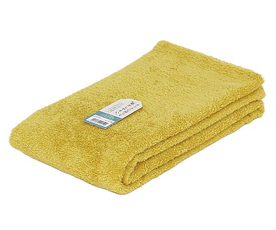 ループ付きバスタオル ローキーカラー 60×120cm YELLOW 1セット（10枚入）画像