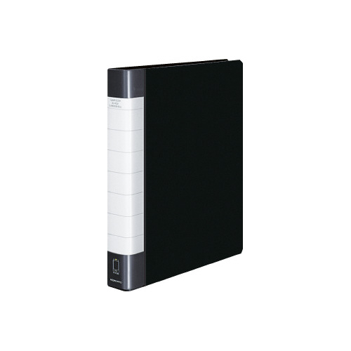 クリヤーブックタフボディ黒Ａ４縦背幅３８ｍｍ画像