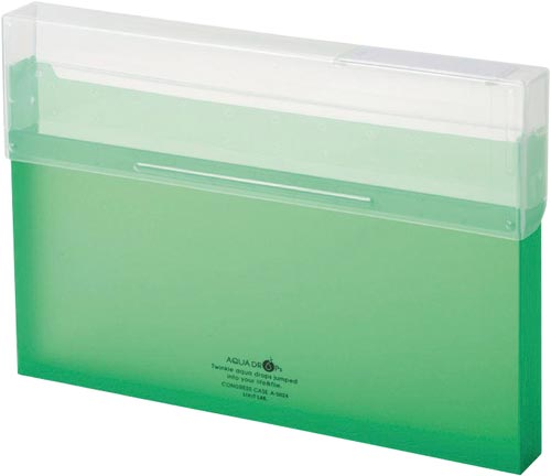 コングレスケース厚型　黄緑画像