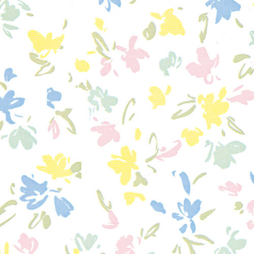 包装紙 半才 ペールフラワー画像