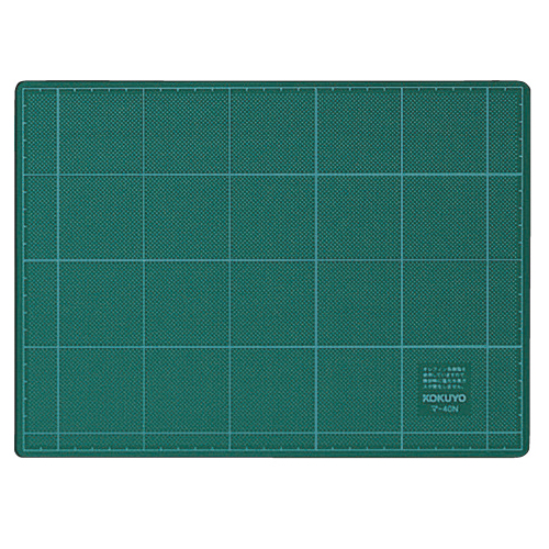 ｶｯﾃｨﾝｸﾞﾏｯﾄ(両面仕様) 220×300×3mm ｸﾞﾘｰﾝ 1ｾｯﾄ(10枚)