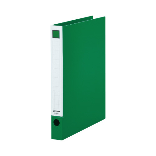 レバーリングファイル背幅３３ｍｍ　Ａ４縦　緑×１０画像