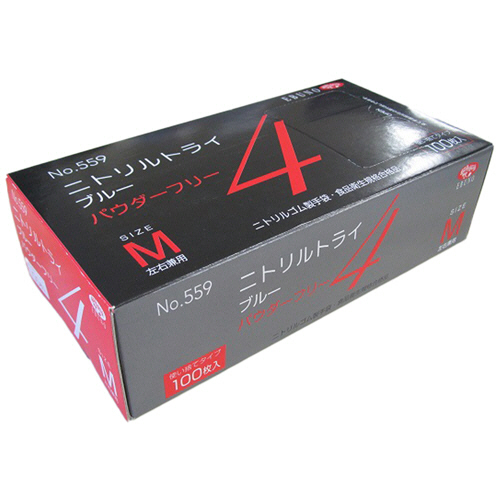 ﾆﾄﾘﾙﾄﾗｲ4 ﾌﾞﾙｰ ﾊﾟｳﾀﾞｰﾌﾘｰ M 1ｾｯﾄ(3000枚:100枚×30箱)画像