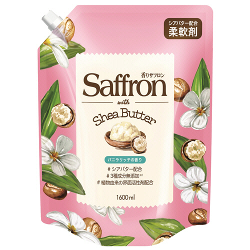 香りｻﾌﾛﾝ 柔軟剤withｼｱﾊﾞﾀｰ ﾊﾞﾆﾗﾘｯﾁの香り 1600ml 1個画像