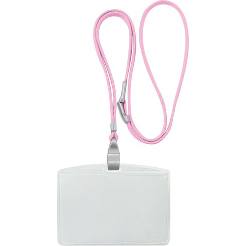 吊下げ名札抗菌タイプ１０個入ライトピンク画像