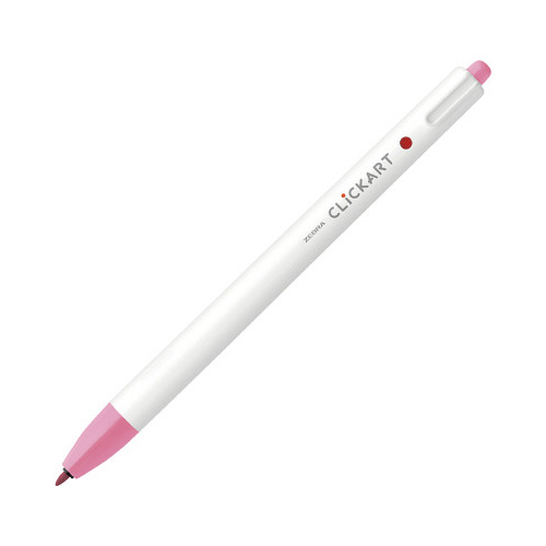 水性ペン　クリッカート　ピンク