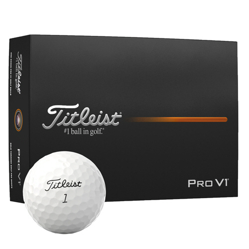 ﾀｲﾄﾘｽﾄ ｺﾞﾙﾌﾎﾞｰﾙ PRO V1 2025年ﾓﾃﾞﾙ ﾊｲﾅﾝﾊﾞｰ ﾎﾜｲﾄ 1箱(12個)画像