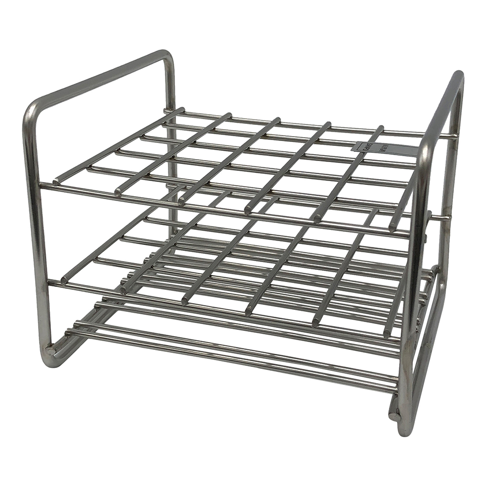 ステンレス試験管立　配列：5×5　サイズ：□18.5mm画像