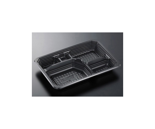 弁当容器 HSA街弁 K27-19C BK 身 600枚画像