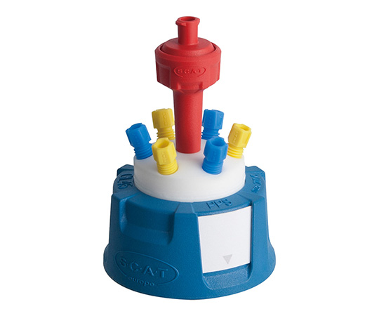 安全キャップ（GL45ボトル用）　6ポート