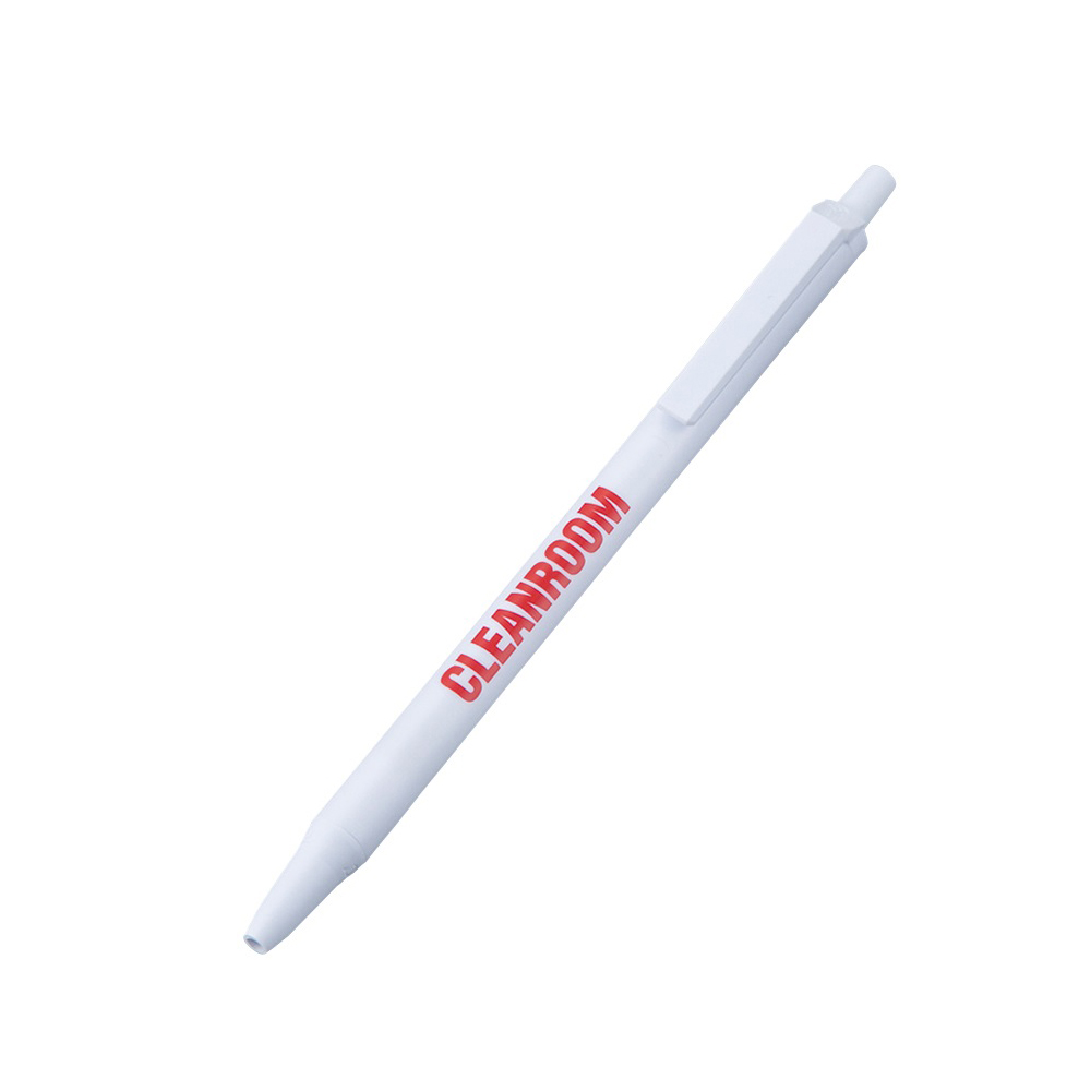 クリーンルームペン（クリックタイプ）赤 10本入画像
