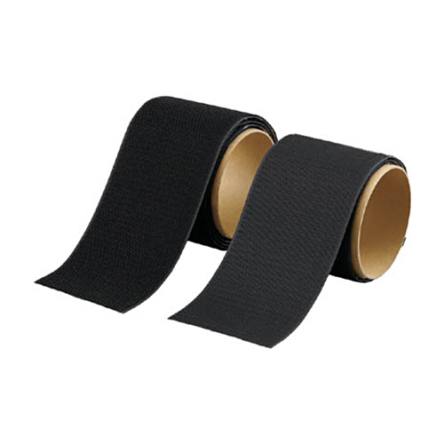 ﾏｼﾞｯｸﾃｰﾌﾟ 強粘着 100mm×1m 黒 1ｾｯﾄ画像