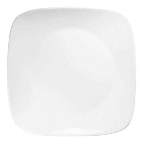プレート 27cm コレール CORELLE スクエア 白 食器 皿 角皿 ウインターフロスト画像