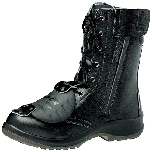 JIS規格 安全靴ﾌﾟﾚﾐｱﾑ ﾊｲ･ﾍﾞﾙﾃﾞ PRM230F ｵｰﾙﾊﾄﾒ 甲ﾌﾟﾛﾃｸﾀ付 23.5cm 1足画像