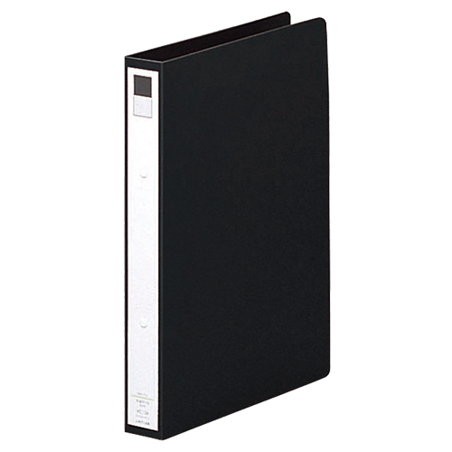 ﾘﾝｸﾞﾌｧｲﾙ A4ﾀﾃ 2穴 200枚収容 背幅36mm 黒 1ｾｯﾄ(10冊)画像