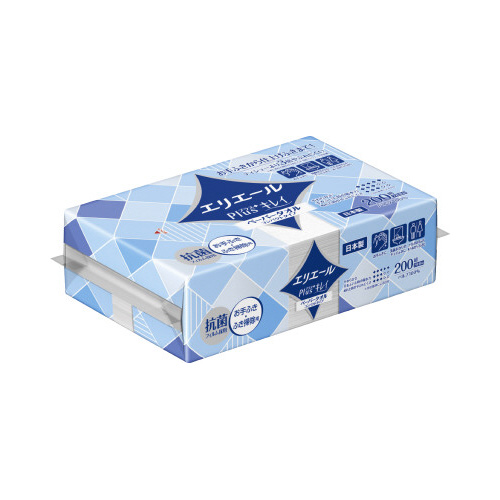 エリエール　Ｐｌｕｓ＋ペーパータオルコンパクト５個画像